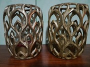 Świeczniki mosiężne na wkłady od podgrzewaczy