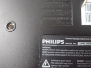 Telewizor marki Philips wraz z montowaniem na ścianie 