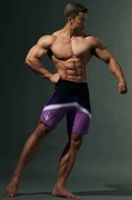 Spodenki Men's Physique / Kulturystyka. NOWE. Pro FIED