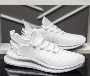 Buty adidasy siatka lekkie męskie białe