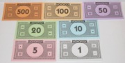 MONOPOLY / BANKNOTY / HASBRO