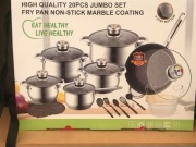 20-częściowy zestaw garnków Royal Swiss