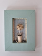 Obraz obrazek eko ekologiczny kwiaty ramka