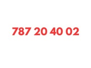 787 20 40 02 STARTER HEYAH KARTA SIM UNIKATOWY ZŁOTY ŁATWY PROSTY NUMER
