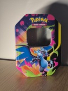Puszka pokemon Empty Mega Charizard X ex Tin