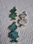 Ceramiczny magnes Mała Mi, rękodzieło 