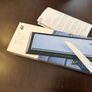 WMF 2-stronna ostrzałka osełka kamienna do noży - prawie nie używana