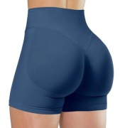 Letnie spodenki damskie z wysokim stanem fitness siłownia