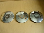 Dekielki, kapsle Audi chromowane. Stan jak na foto 3szt.