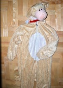 119^ Owca Owieczka   strój piżama przebranie 6/7_116/122 cm