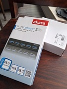 Panel przedni 3,25" Akasa AK-ICR-19 plus ramka montażowa 5,25" DeLock 18136