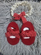 Buciki z opaską. Nowe. 