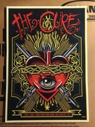 The Cure plakat koncertowy USA Salt Lake City 2023