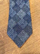 Męski krawat wizytowy z lat 70