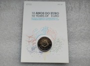 Portugalia 2 euro 2012 10 lat Euro 