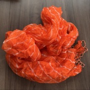 Szal chusta indyjska 200/90 pomarańczowa