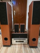 Zestaw kino domowe yamaha i głośniki prism. 