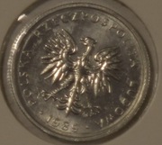 Moneta 5 zł 1989 rok. Nie czyszczona 