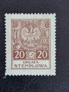 Opłata Stemplowa 20 gr **