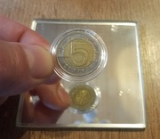 Destrukt skrętka 5 zł 1994 ładny stan