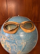 Gogle może wojenne może lotnicze może motocyklowe