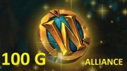 WARMANE ONYXIA WOW 100 SZTUK golda GOLD Ally Alliance