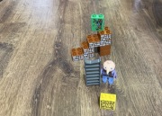 Kompletny zestaw LEGO Duplo Bob Budowniczy 3286, Bulwa i Pióro bez pudełka