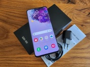 SAMSUNG S20+ 5G - G986B - 12GB RAM - CZARNY - KOMPLET -  STAN IDEALNY
