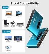 Rozdzielacz HDMI 4k z pilotem 