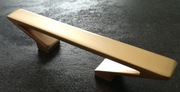 Uchwyt meblowy Bench złoty szczotkowany