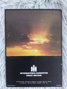 International Harvester Company Tunis 1977 stara ulotka 