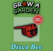 Disco bee Grow a Garden pet