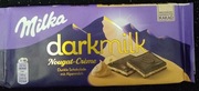 CZEKOLADA MILKA DARKMILK NUGAT CREME 85g CIEMNA CZEKOLADA Z NIEMIEC