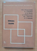 KRASNOSIELSKI RÓWNANIA CAŁKOWE