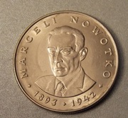 20 złotych 1974 r. NOWOTKO... Stan menniczy