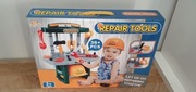 Warsztat majsterkowicza dla dzieci – zestaw narzędzi  Firma REPAIR TOOLS