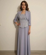 Sukienka 3 części -spodnica, gorset , bolerko S