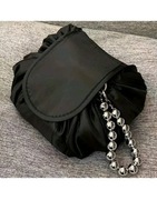 TOPMOVE Torba na kosmetyki, kosmetyczka podróżna - CZARNA