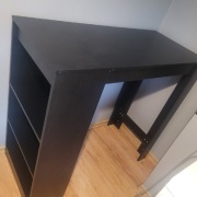 Wyspa kuchenna czarna wolno stojąca