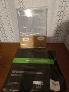 Zasłona półprzezroczysta srebrna 