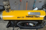 Nagrzewnica olejowa Master BV77 z odprowadzaniem, Dmuchawa o mocy 21KW
