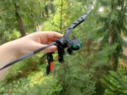 Jak Wytresować Smoka Szczerbatek Nocna furia 3D