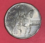 20 Koron Czechy. 2020. Moneta.