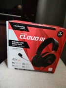 HyperX Cloud III Czarno-czerwony  