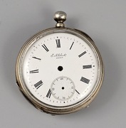 Zegarek kieeznkowy srebro Ratusz Brzeg Brieg Schlesien Oppeln