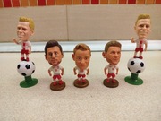 Figurki piłkarzy reprezentacji Polski 5 szt.