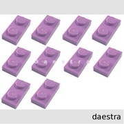 LEGO 3023 PŁYTKA 1 x 2 średni lawendowy / Medium Lavender - 10 szt