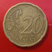 Niemcy. 20 eurocentów.2002D.