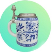 Kufel ozdobny Hutschenreuther