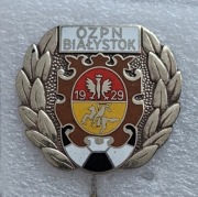 Odznaka OZPN Białystok duża